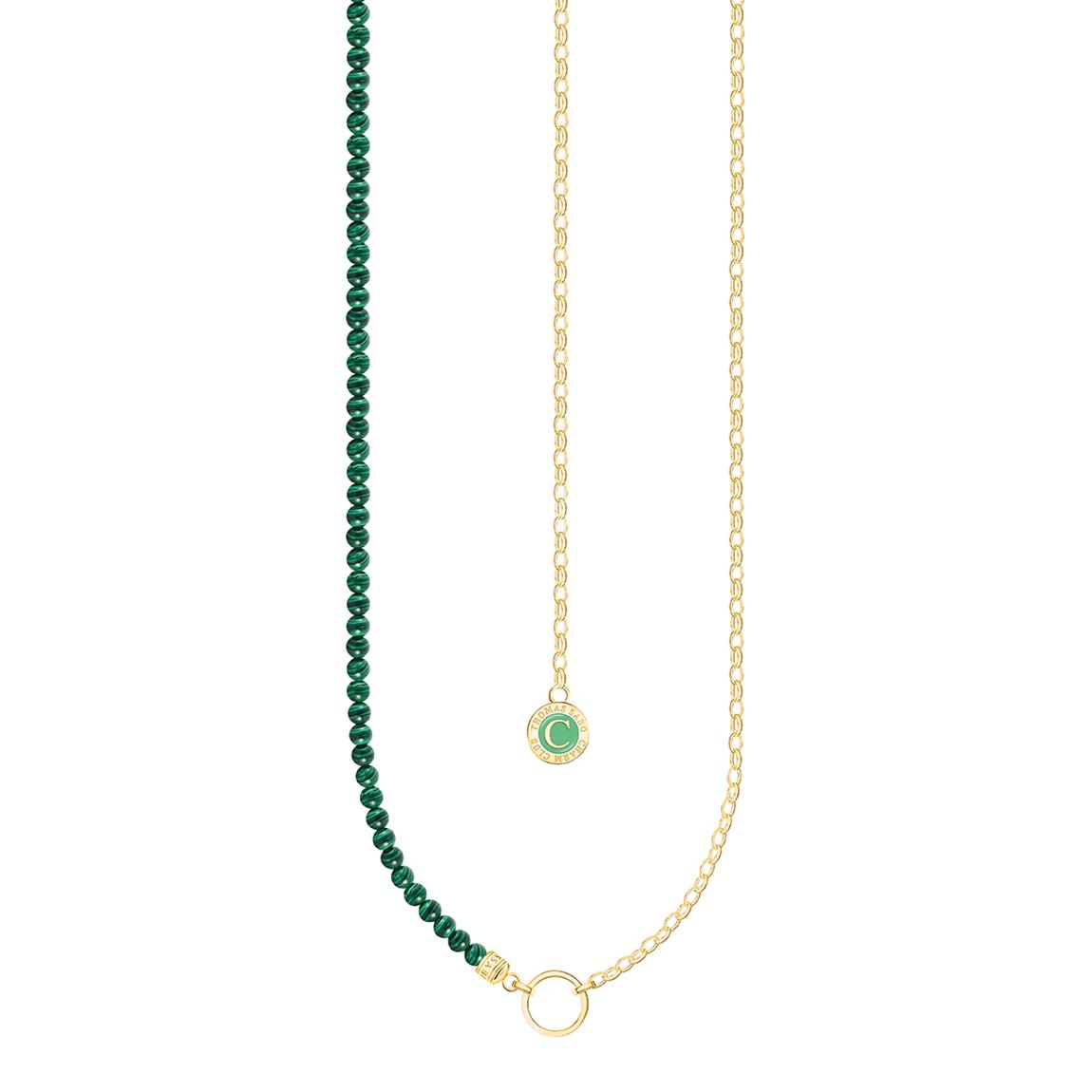 Green Charm Club Necklace main product photo