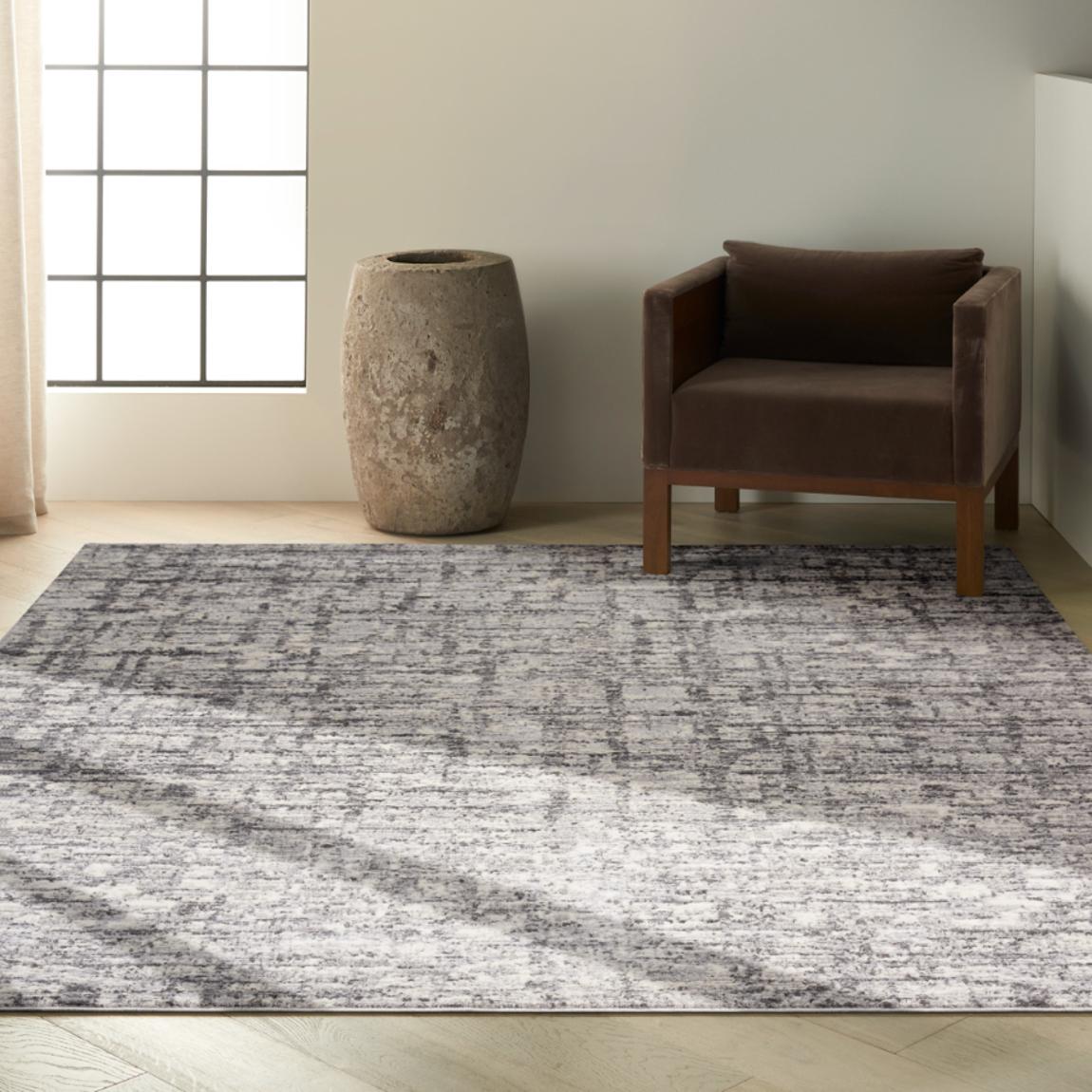 Rush 02 Ivory Grey 305cm x 244cm Rug main product photo