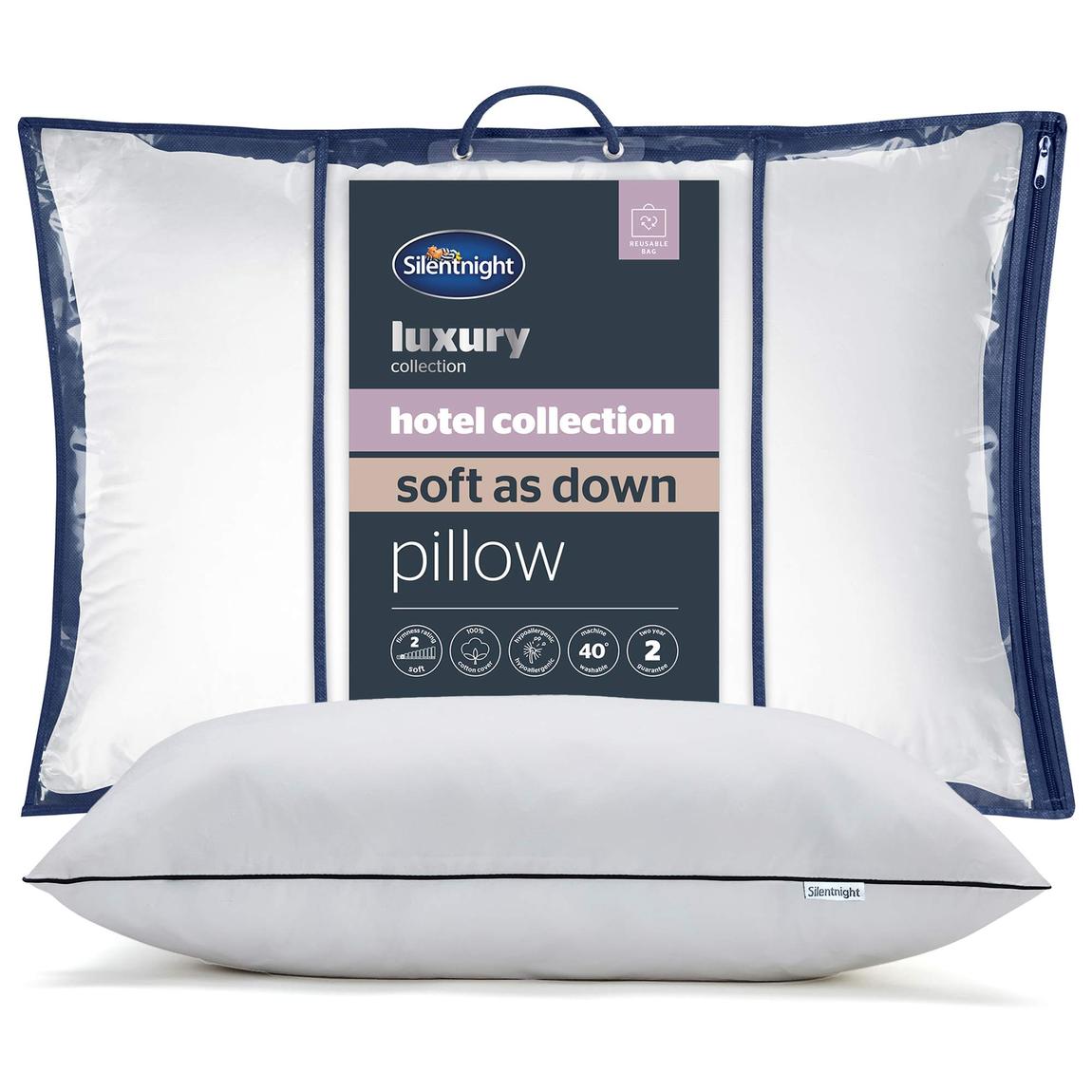 Silentnight Hotel Collection Soft As Down 1000g Pillow main product photo
