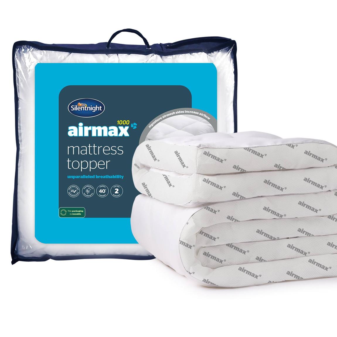 Silentnight Airmax Mattress Topper 1000 - Super King main product photo