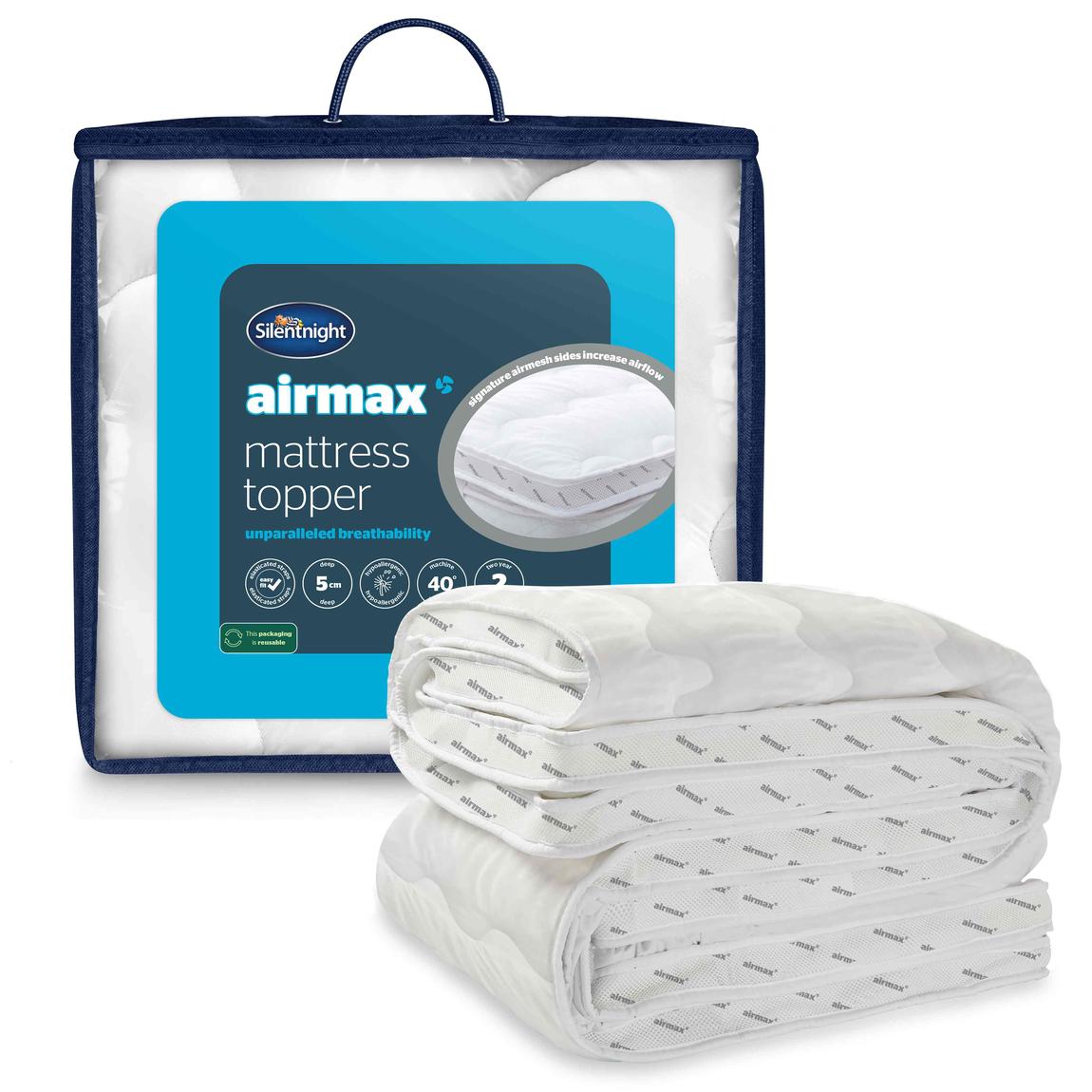 Silentnight Airmax 500 Mattress Topper - Super King main product photo