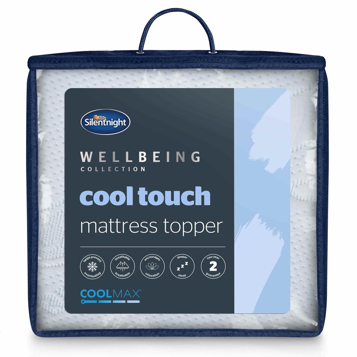 Silentnight Wellbeing Cool Touch Topper - King main product photo