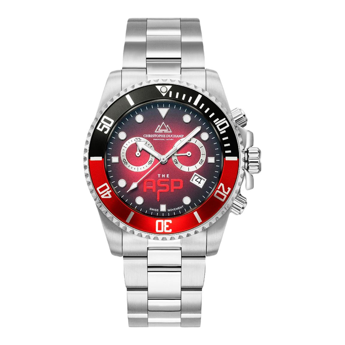 Men's Red and Black ASP Limited Edition Watch 42mm main product photo