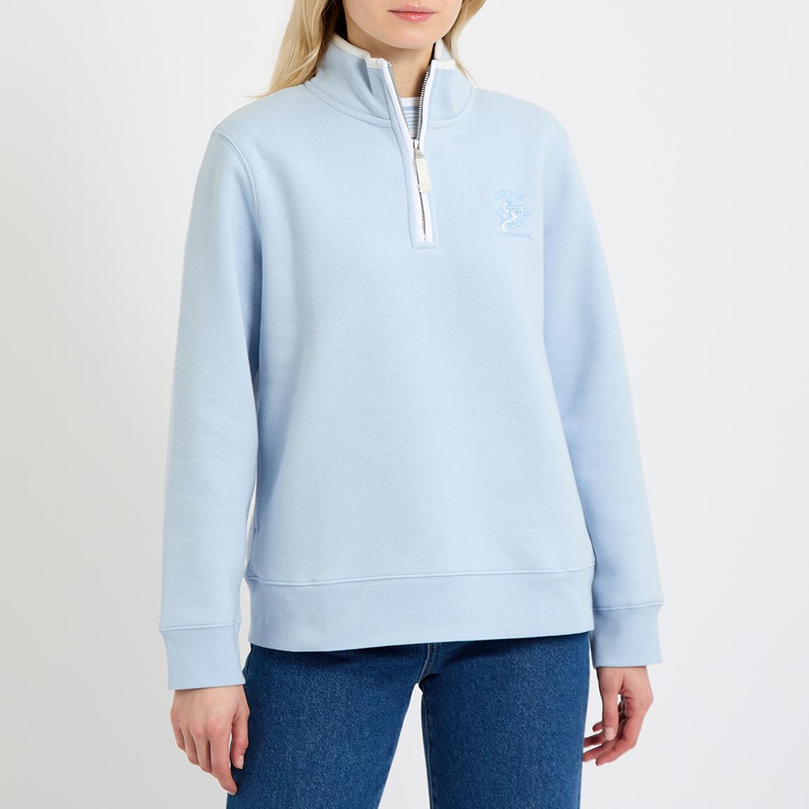 Blue Anchor Half Zip Sweatshirt main product photo