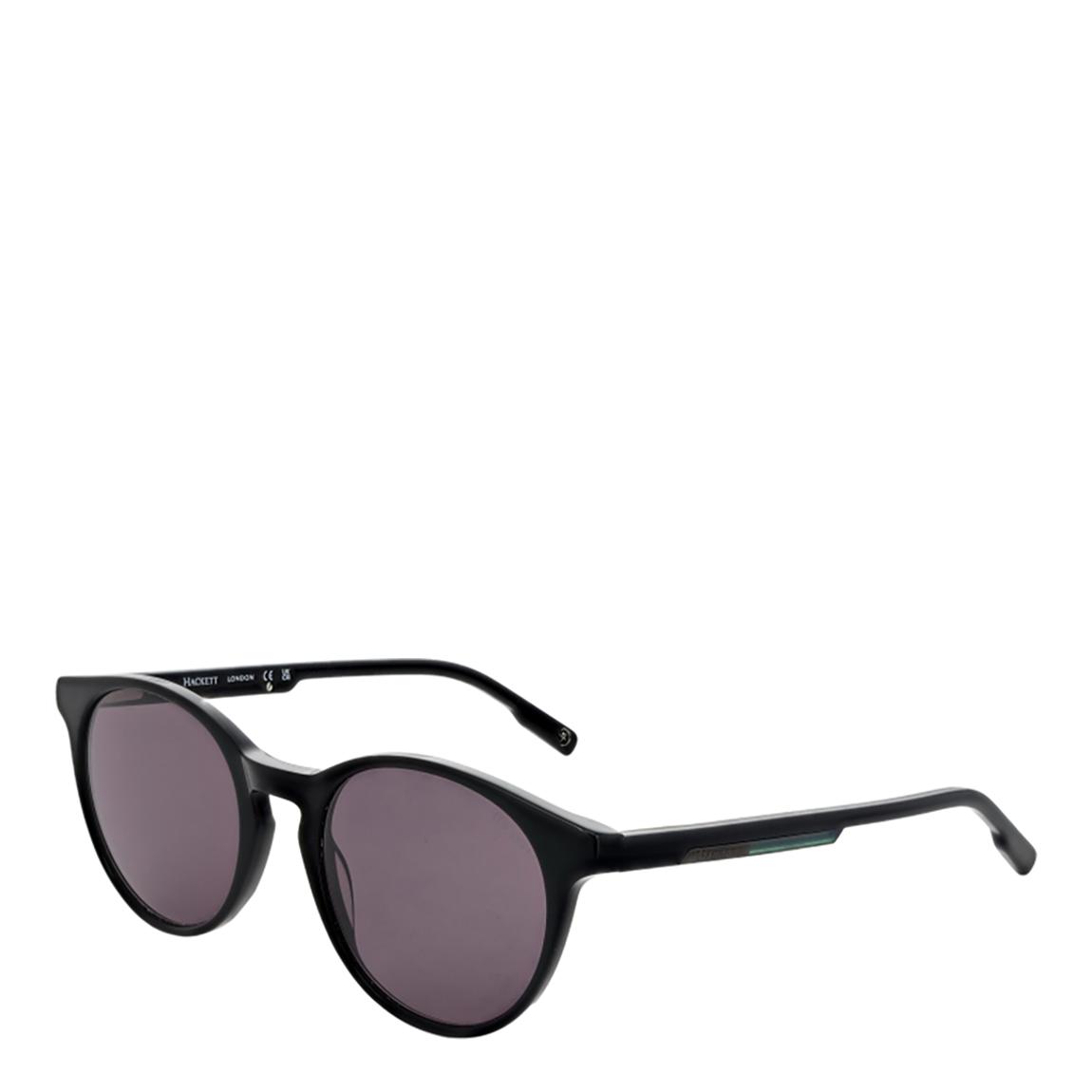 Black Acetate Vintage Roundeye Sunglasses 68mm main product photo