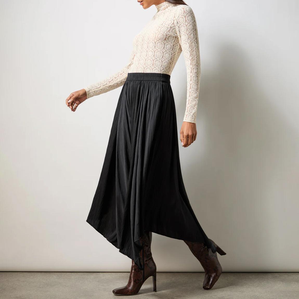 Black Plisse Full Skirt main product photo