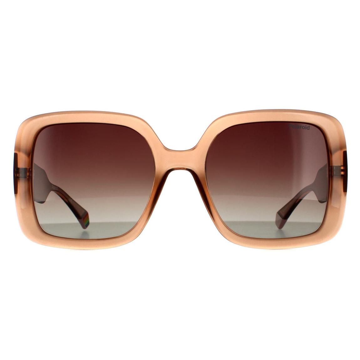 Beige Square Sunglasses 54mm main product photo