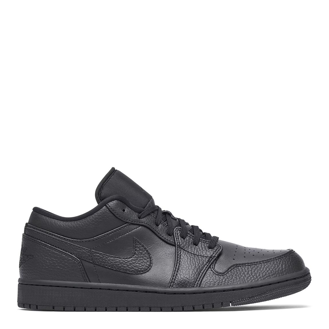 Unisex Triple Black Jordan 1 Low Trainers main product photo