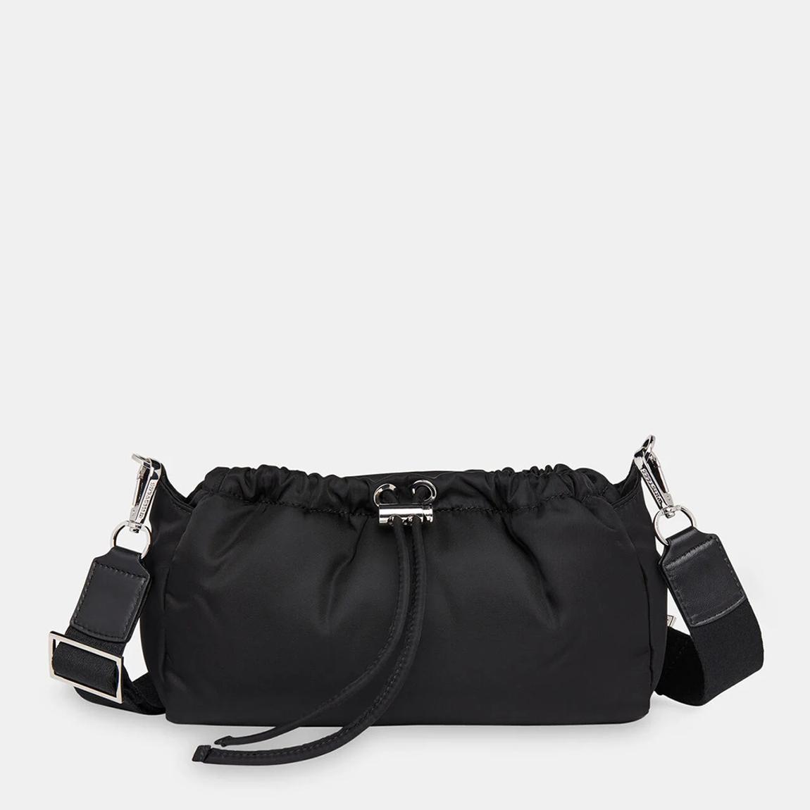 Black Benny Drawstring Crossbody Bag main product photo