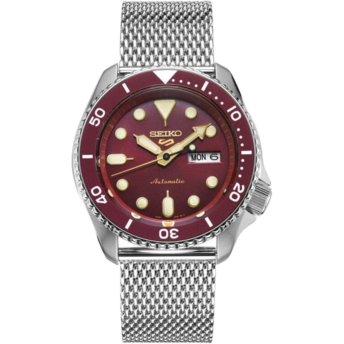 Seiko 5 Sports SRPD69K1 Red Dial Automatic Men's Watch main product photo
