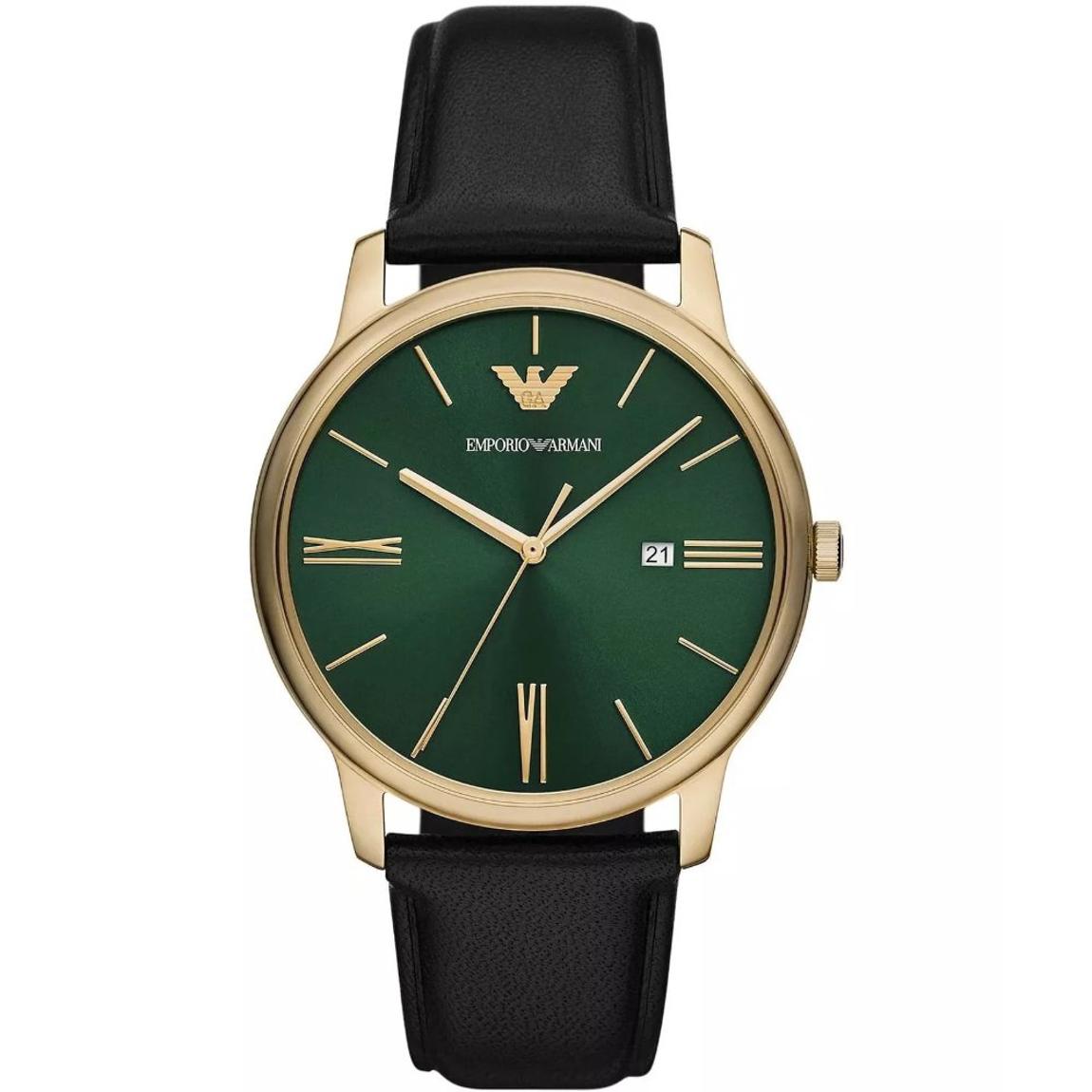Emporio Armani AR11601 Minimalist Three-Hand Date Men’s Watch main product photo