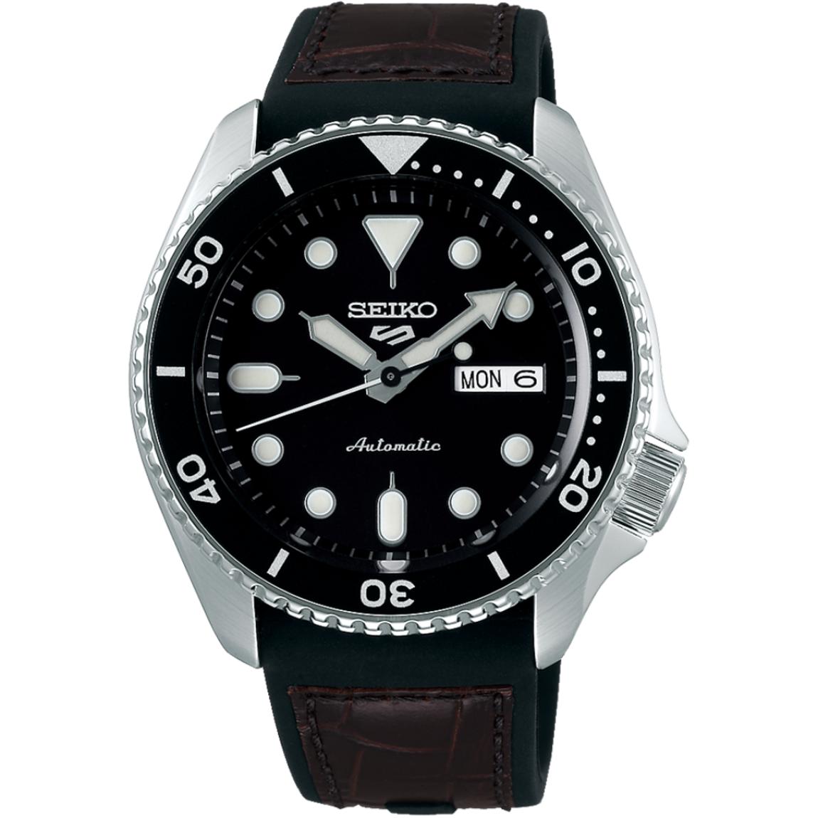 Seiko 5 Sports SRPD55K2 Black Dial Automatic Men's Watch main product photo