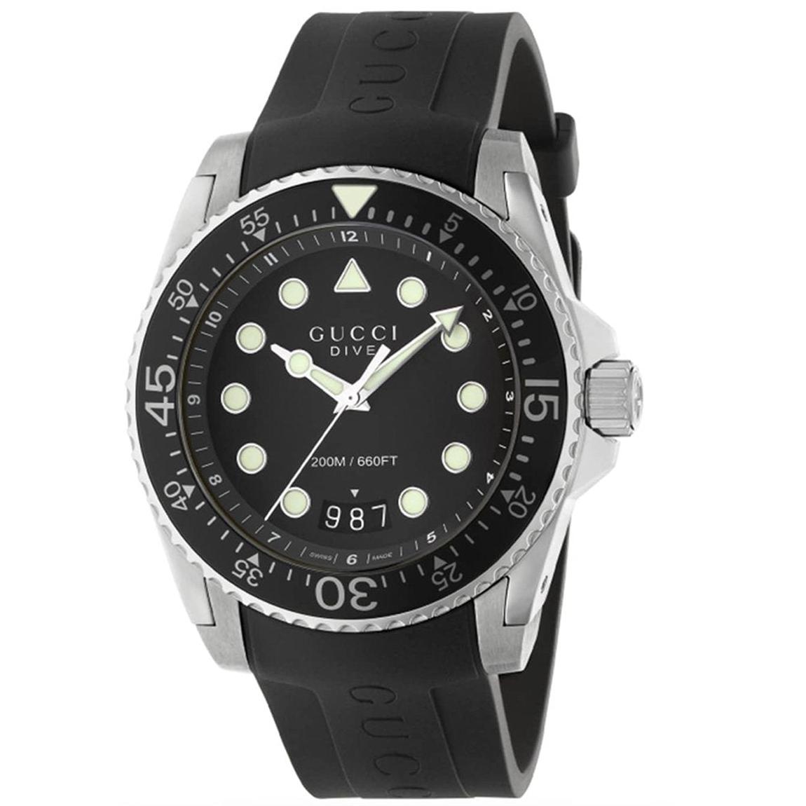 Gucci YA136204B Dive Black Men's Watch main product photo