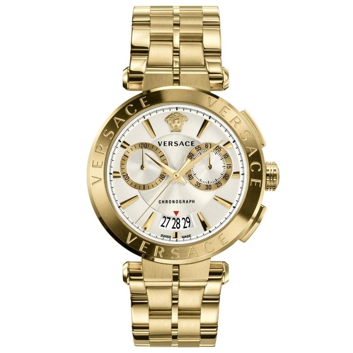Versace VBR060017 Gold Tone Aion Chrono Men's Watch main product photo