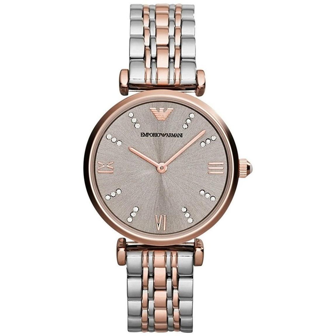 Emporio Armani AR1840 Two Tone Gianni Stainless Steel Ladies Watch main product photo