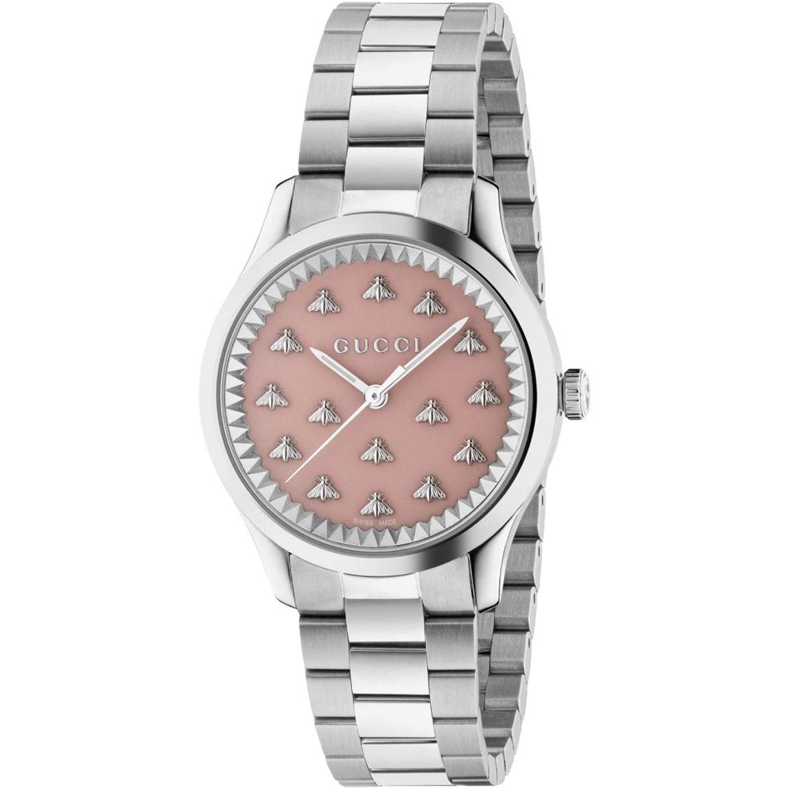 Gucci YA1265033 G-Timeless Pink Dial Ladies Watch main product photo