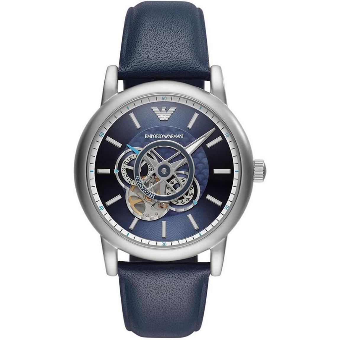 Emporio Armani AR60011 Chronograph Automatic Blue Dial Men's Watch main product photo