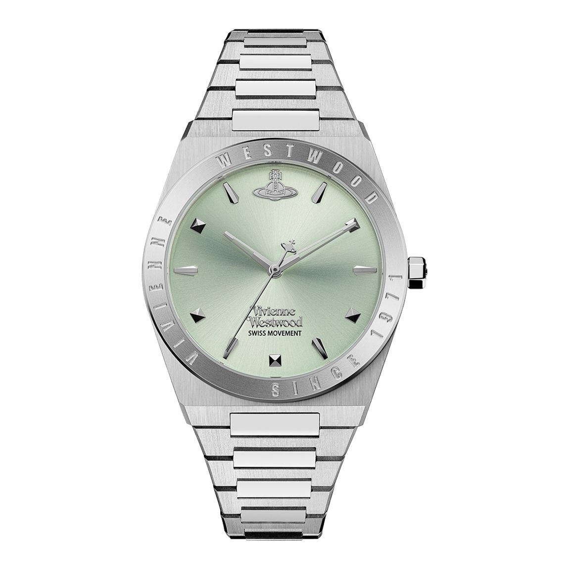 Women's Silver & Sage Green Charterhouse Watch 39.5mm main product photo