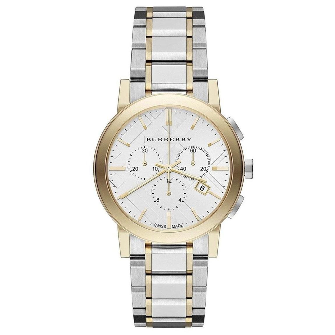 Burberry The City Two-Tone Chronograph Unisex Watch BU9751 main product photo