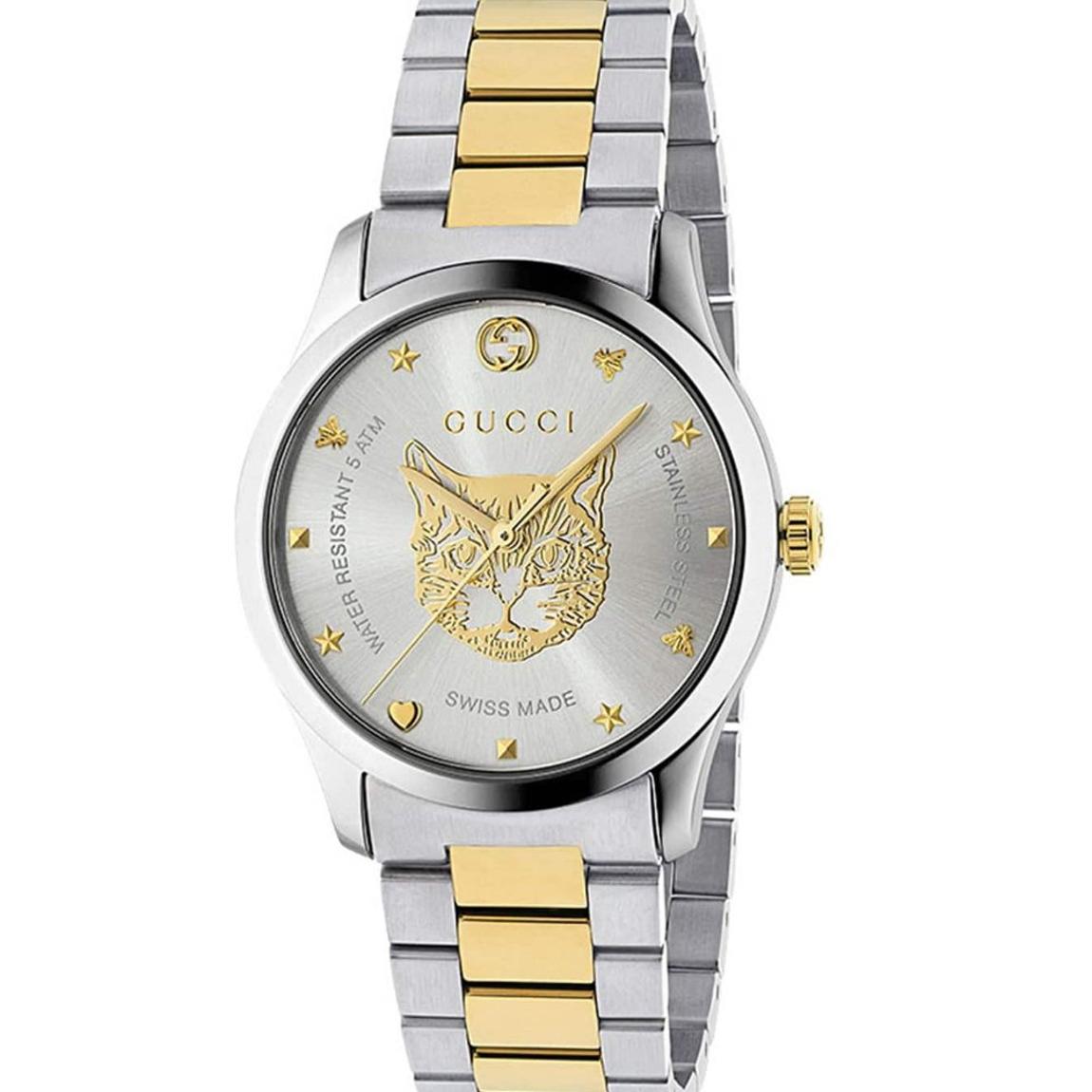 Gucci YA1264074 G-Timeless Two-Tone Unisex Watch main product photo