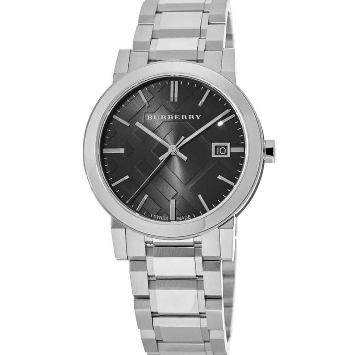 Burberry BU9001 Black Dial Stainless Steel Unisex Watch main product photo
