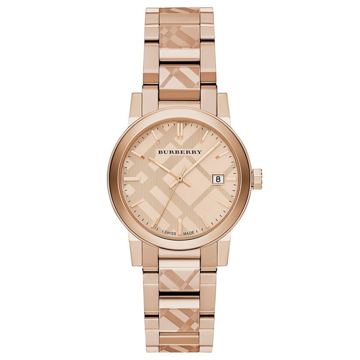 Burberry BU9146 The City Engraved Check Unisex Watch main product photo