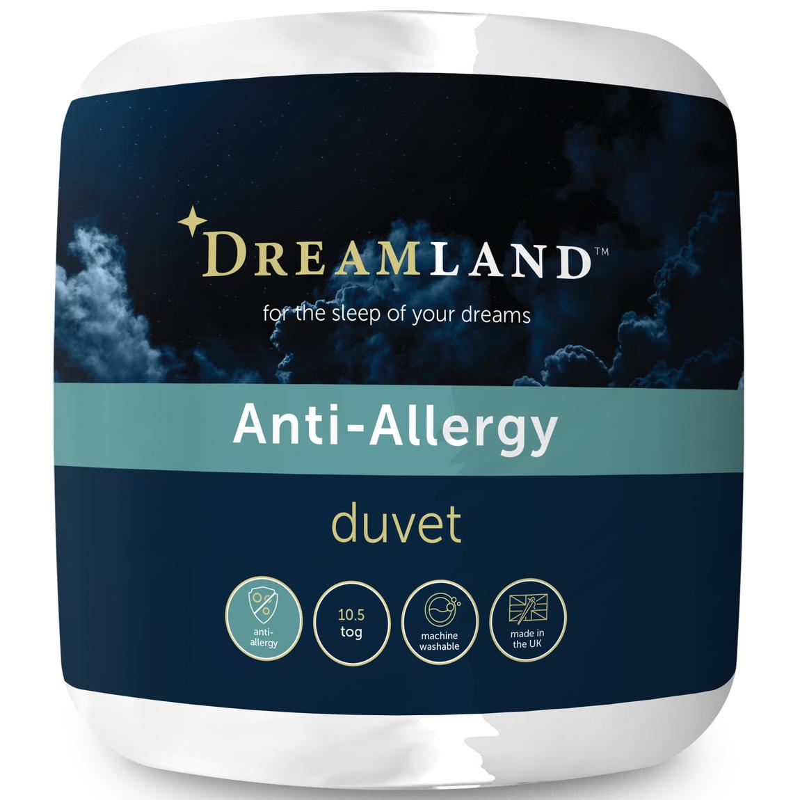 Dreamland Anti Allergy Duvet - 10.5 Tog - Double main product photo