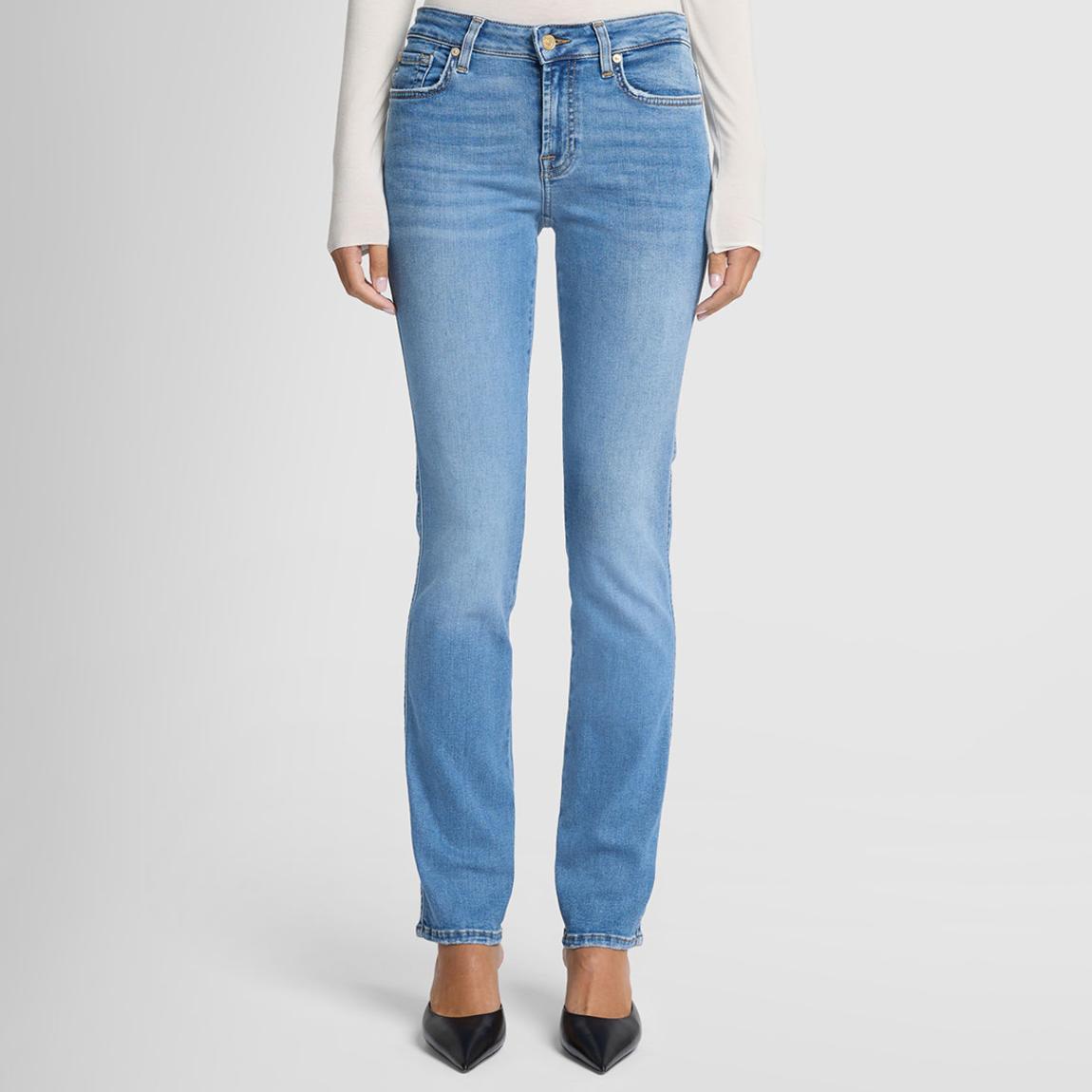 Light Blue Kimmie Straight Leg Jeans main product photo