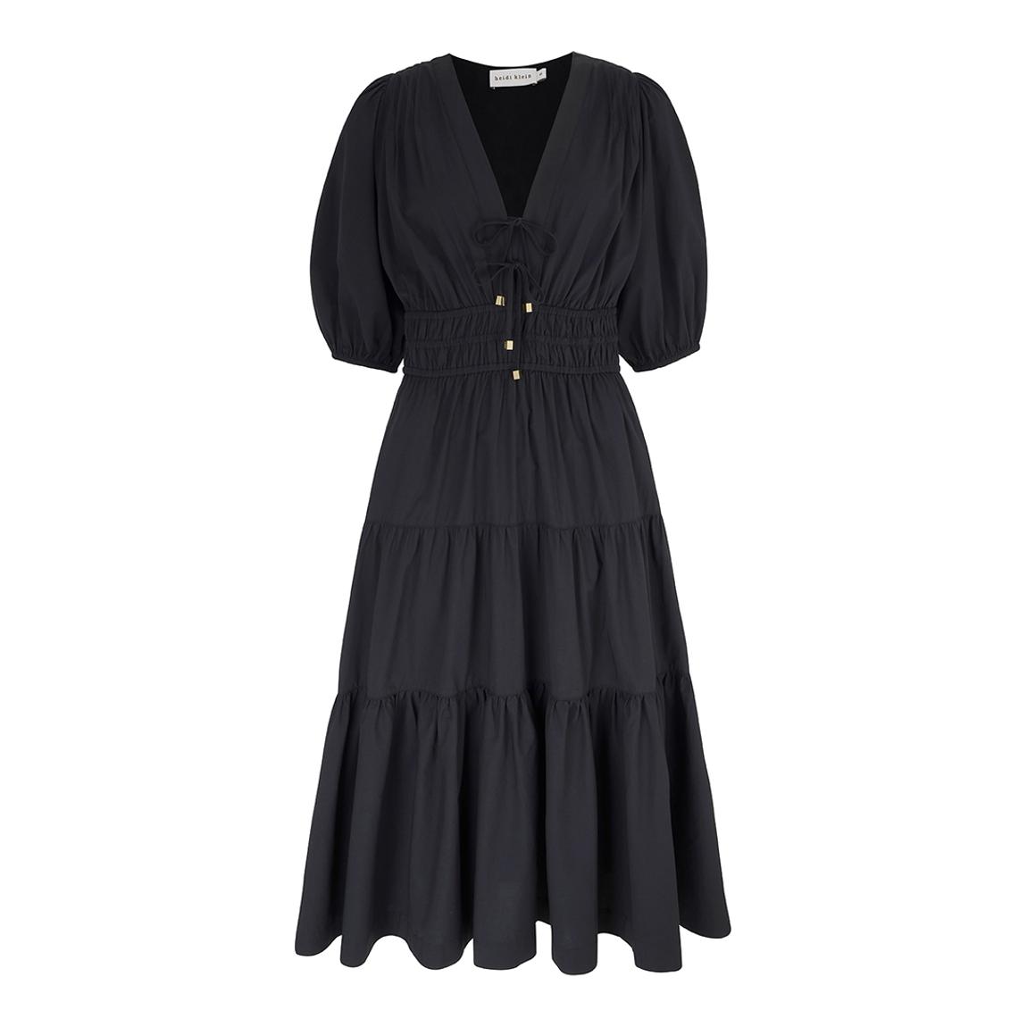 Puebla Short Sleeve Midi Dress main product photo