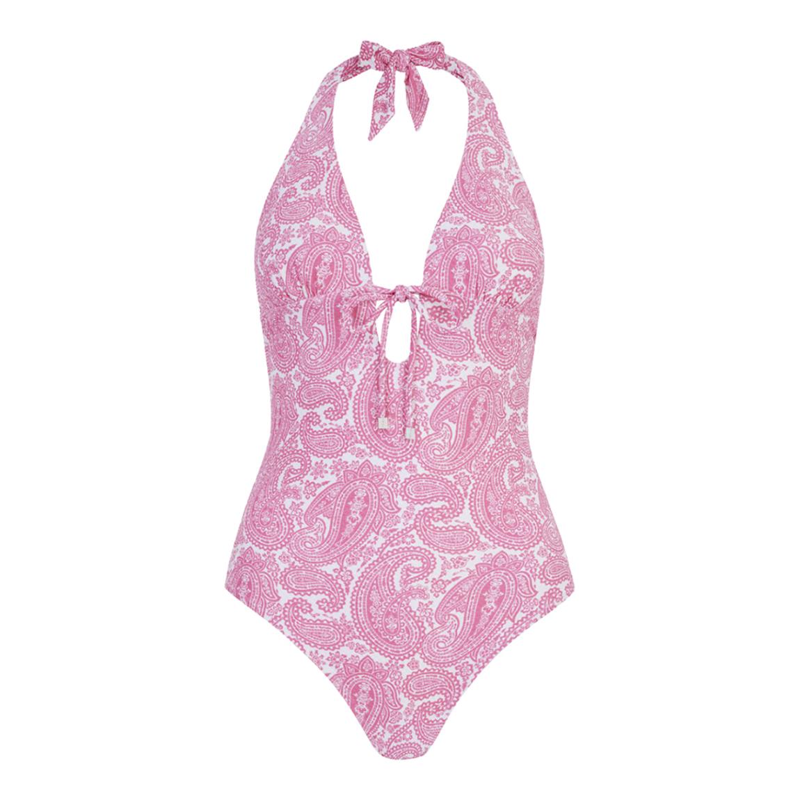 Ischia Halterneck Ruched One Piece main product photo