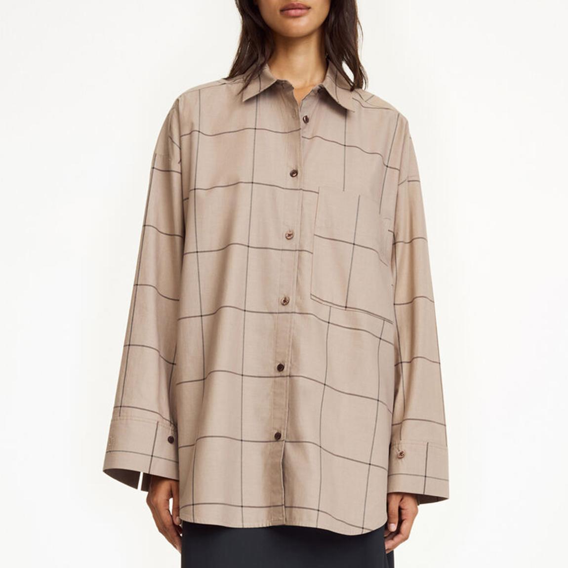 Mushroom Derris Oversized Shirt main product photo