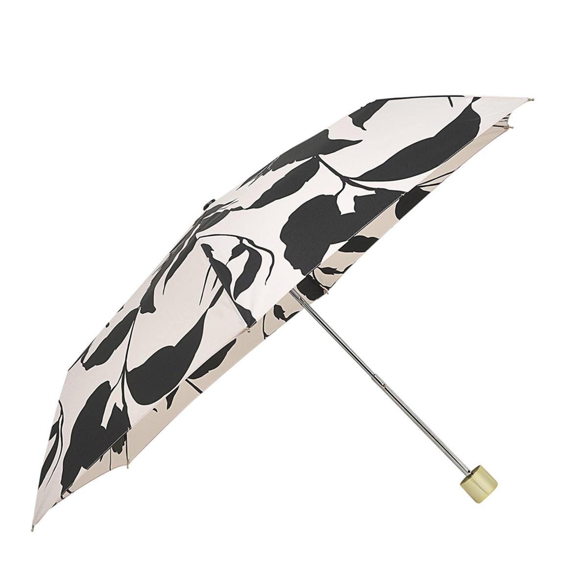 White/Black Floral Print Umbrella main product photo