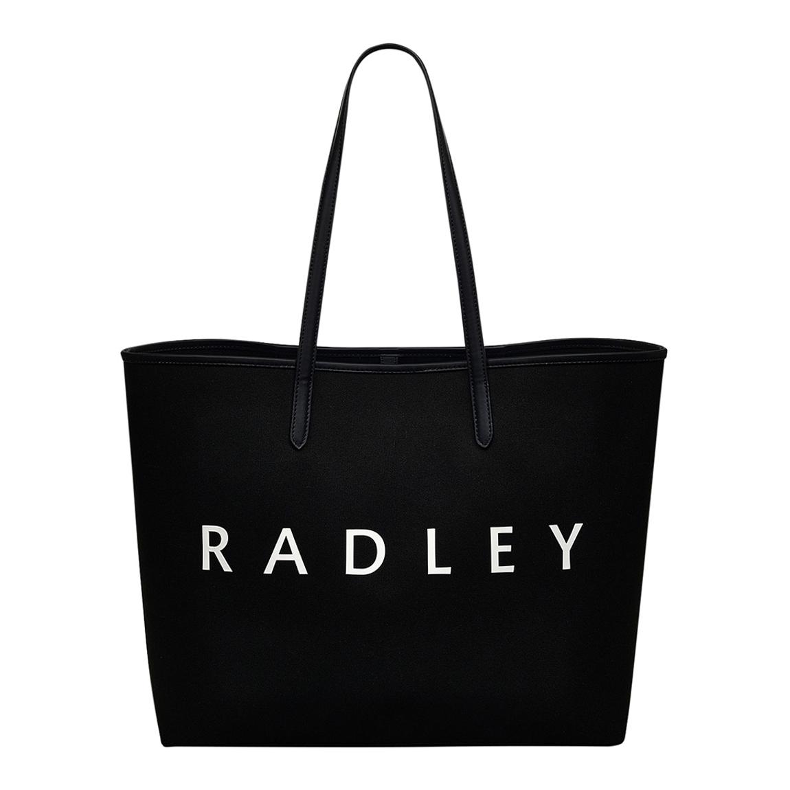 Black Large Open Top Tote main product photo
