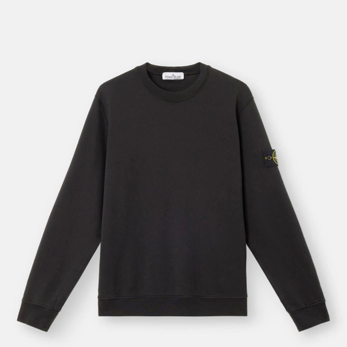 Black Classic Crew Neck Sweatshirt main product photo
