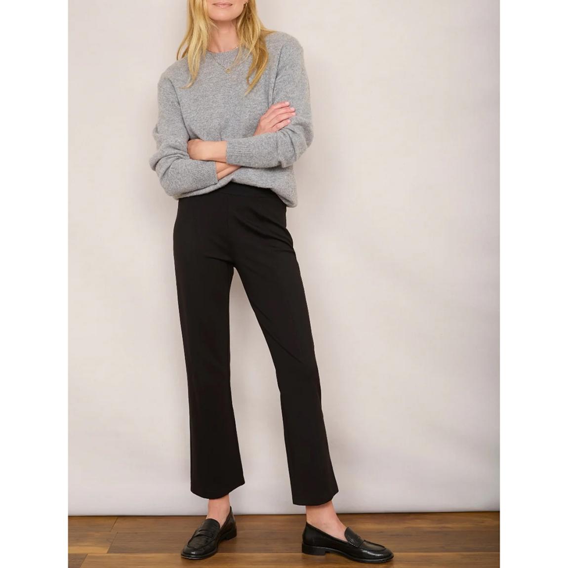 Black Rosa Ponte Kickflare Trouser main product photo