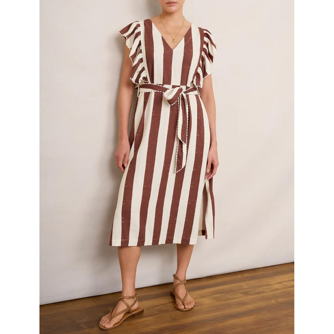 Ecru/Brick Juni Dress main product photo