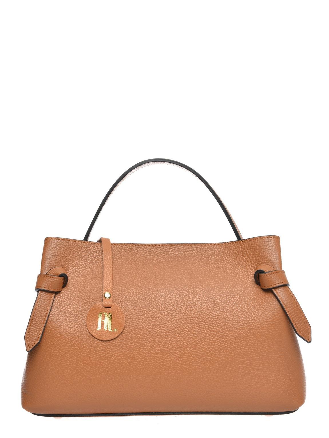 Brown Leather Handbag By Roberta M main product photo