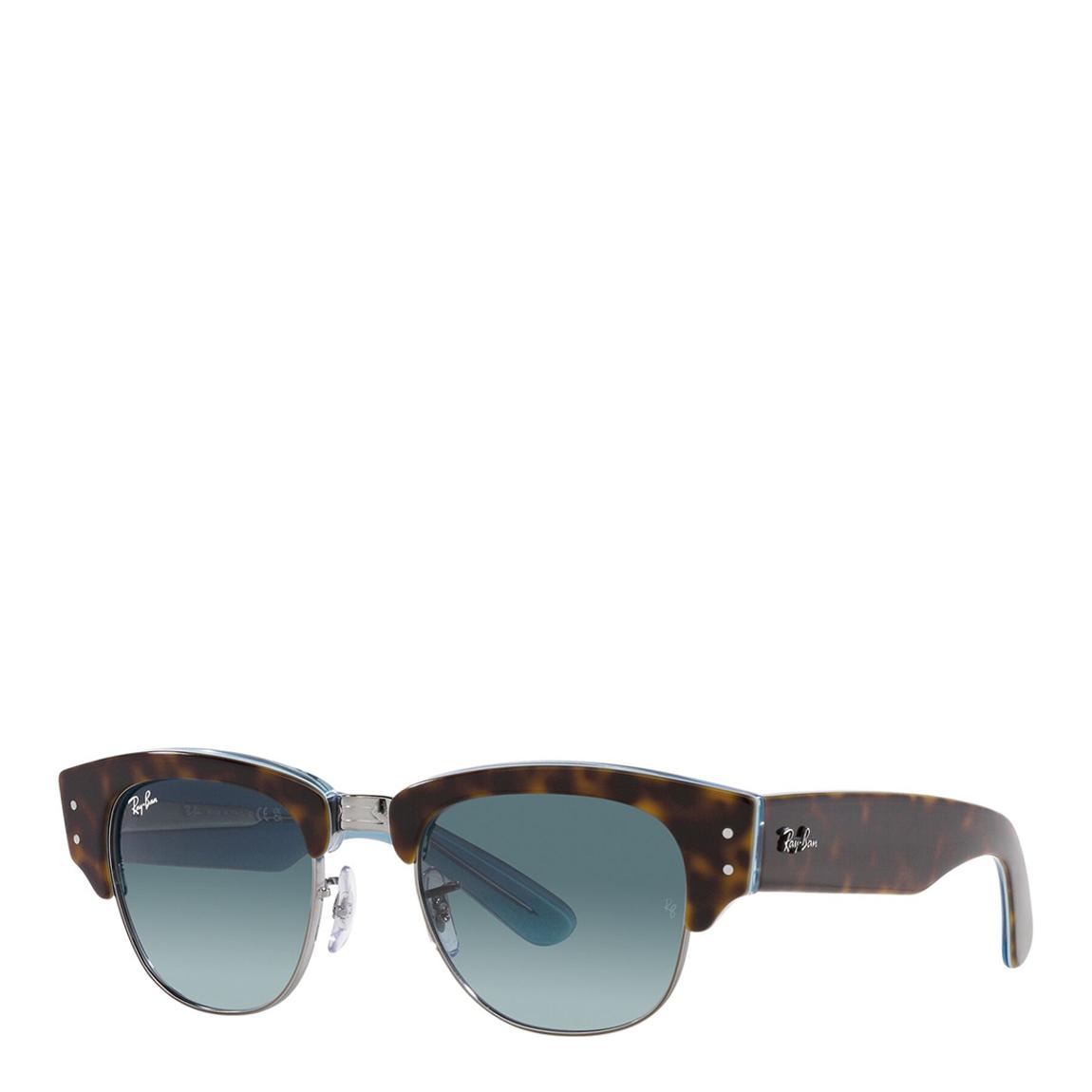 Havana Gunmetal Mega Clubmaster Sunglasses 50mm main product photo