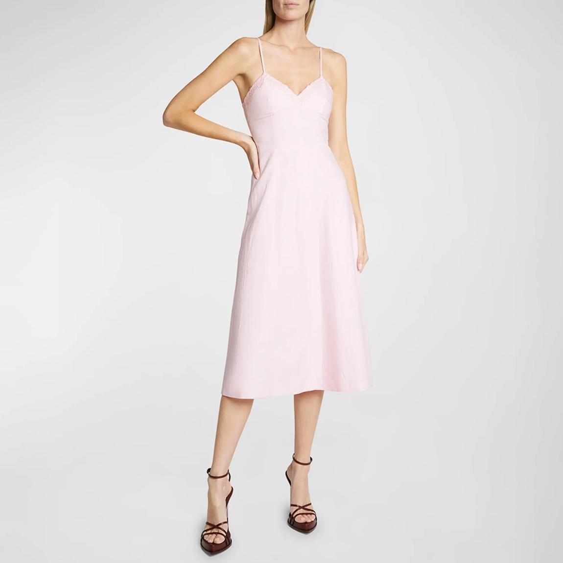 Pink Cami Midi Dress main product photo