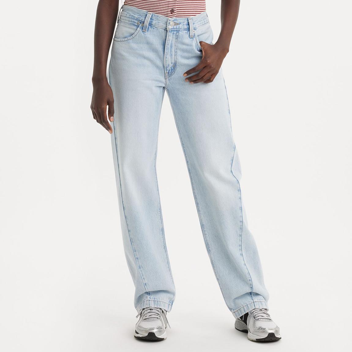 Light Blue '94 Baggy Seamed Jeans main product photo