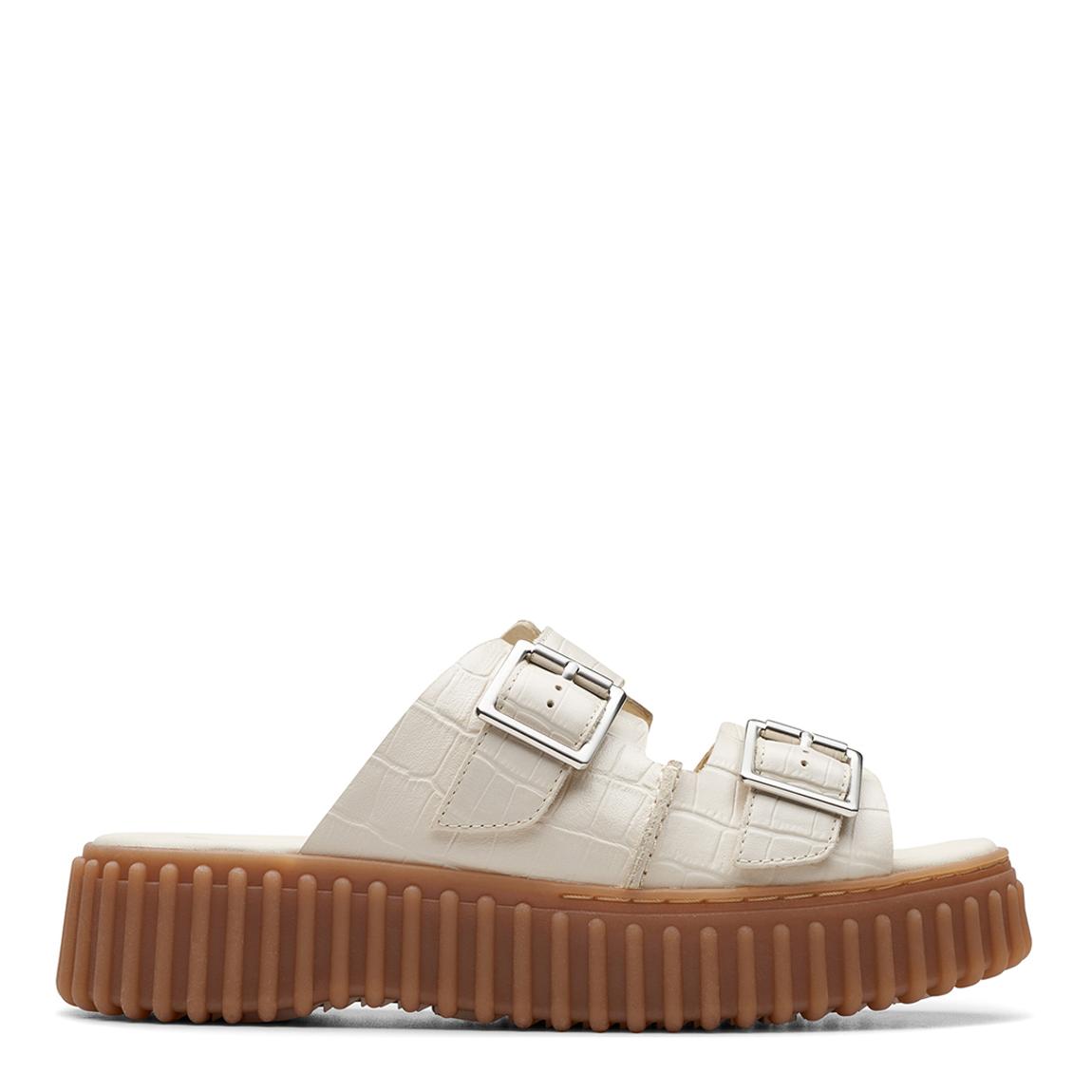 Women's Cream Torhill Slide Leather Sandals main product photo