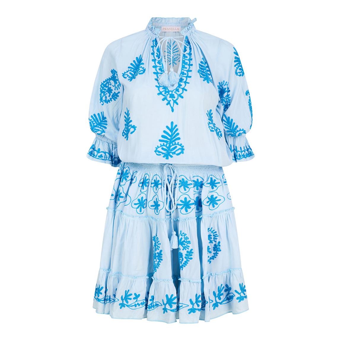 Sienna Dress Sky Blue main product photo