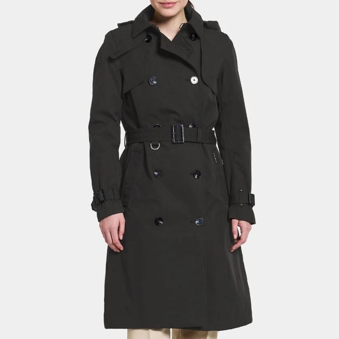 Black Desire Trench Parka main product photo