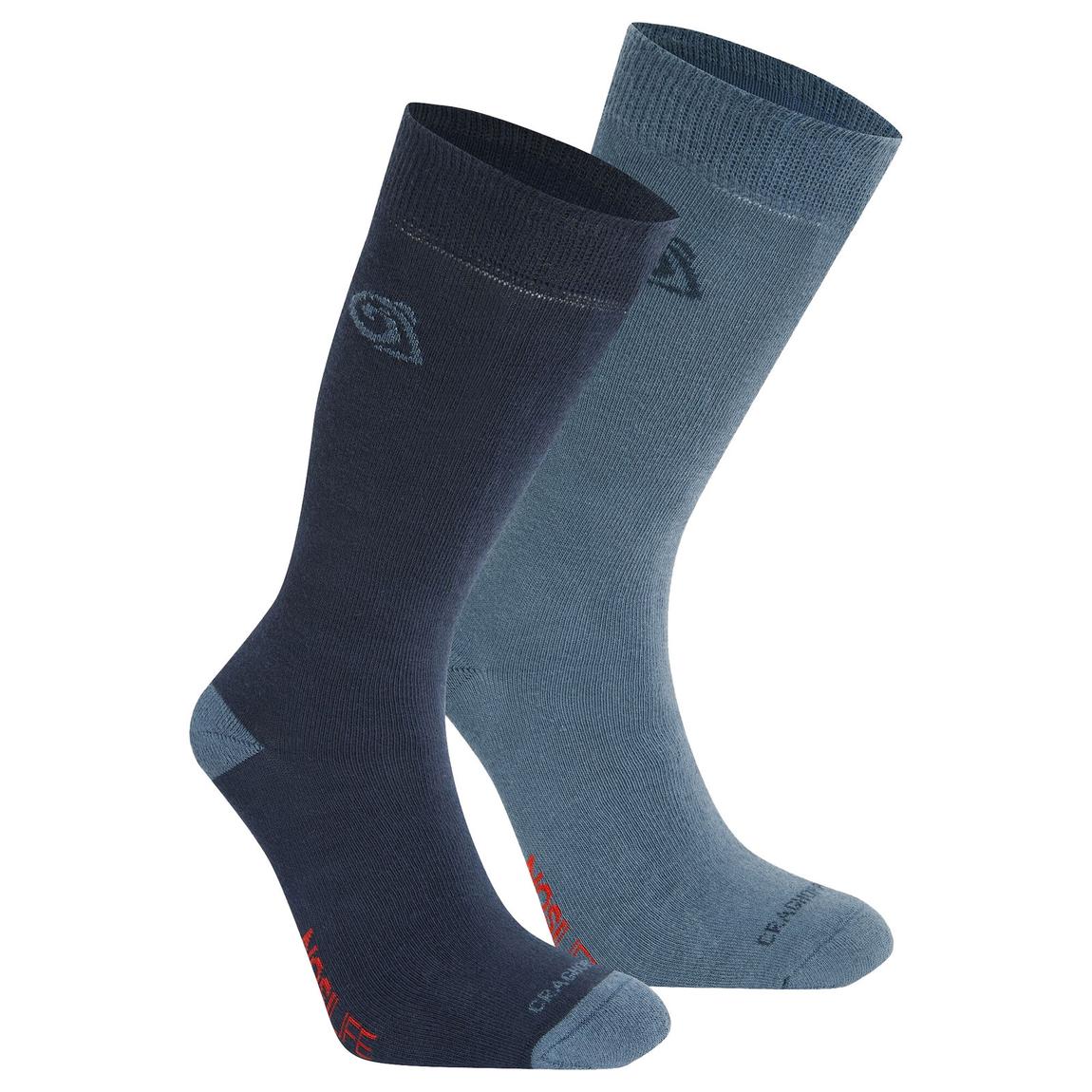 Socks Organic Cotton Blue Navy/Blue Stone main product photo