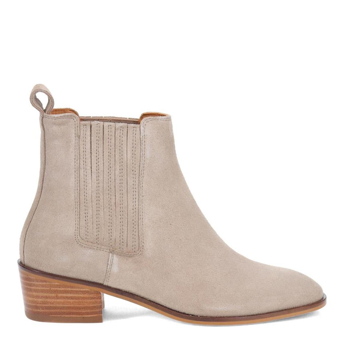 Grey Marcella Heeled Ankle Boots main product photo