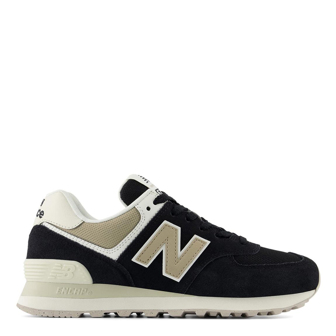 Unisex Black Multi 574 Trainers main product photo