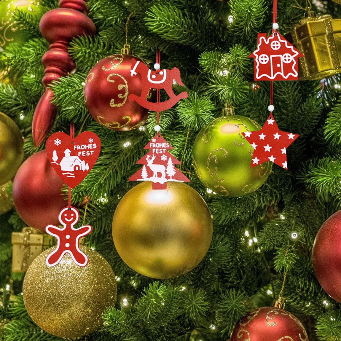 Christmas Red Hanging Ornament main product photo