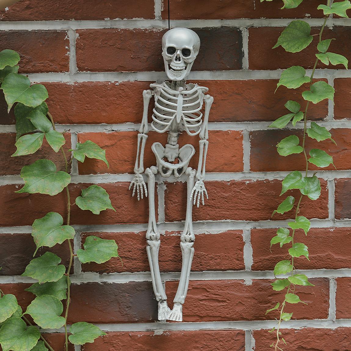Posable Hanging Skeleton Halloween Decoration main product photo