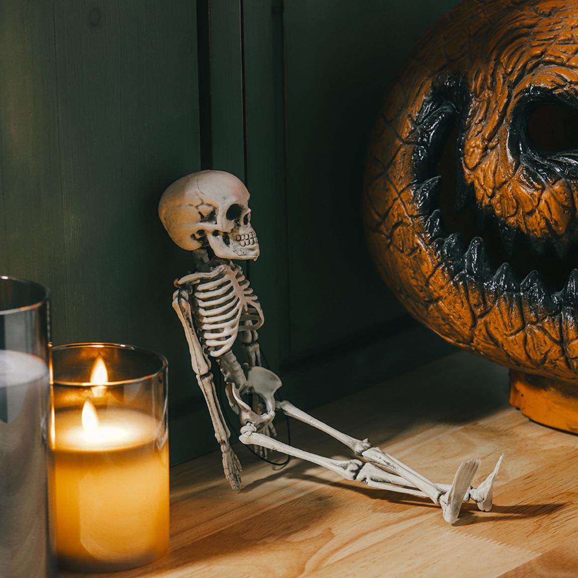 Halloween Posable Hanging Skeleton main product photo