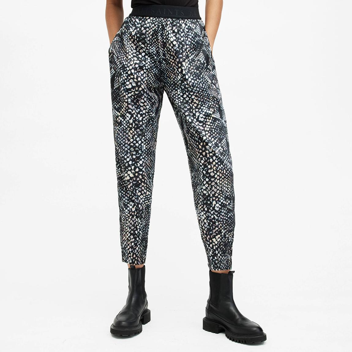 Black Snake Print Nala Waimea Trousers main product photo